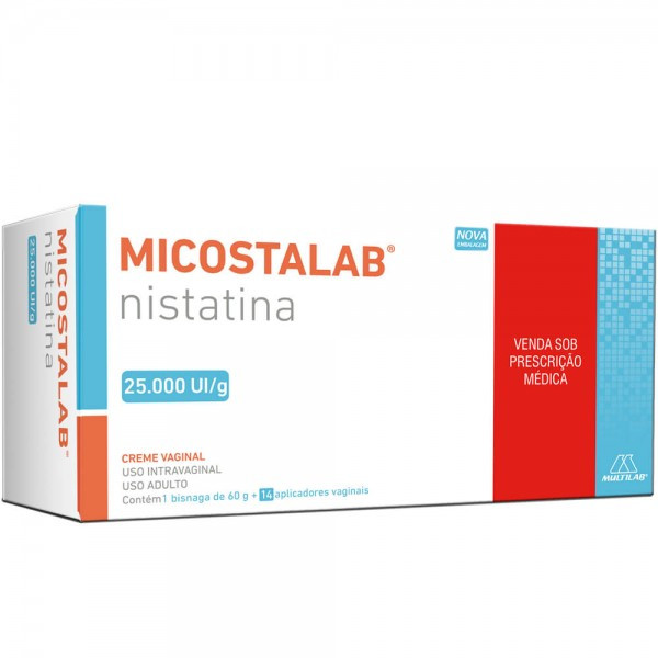 Micostalab Creme Vaginal 60 Gramas 14 Aplicadores