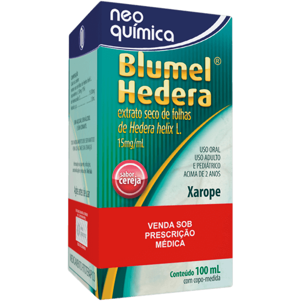 Expectorante Blumel 15mg/ml Hedera Xarope Infantil 100ml