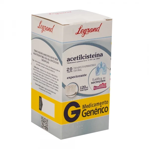 ACETILCISTEINA 20MG/ML XAROPE INFANTIL C/120ML - ACETILCISTEINA