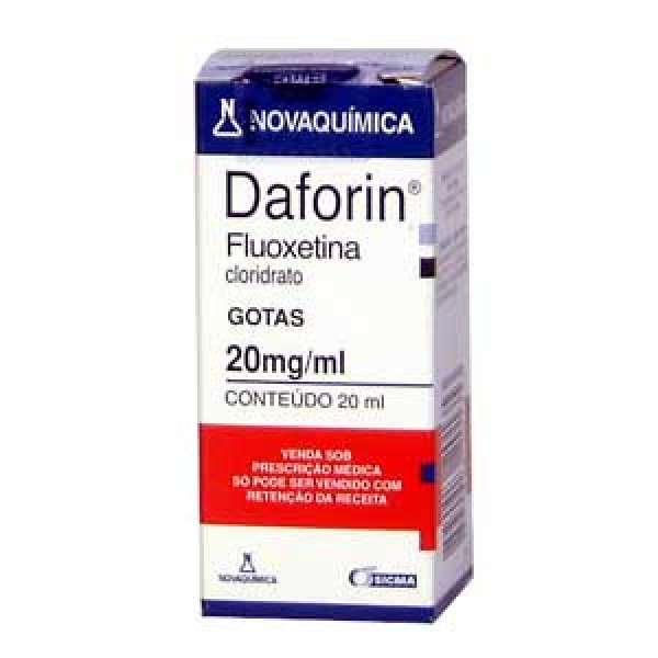 Daforin Fluoxetina - Drogaria Araujo