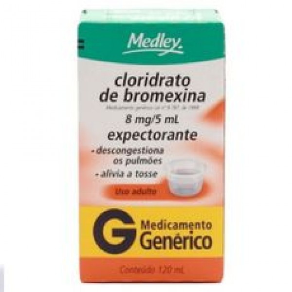 Cloridrato de Bromexina Infantil 4mg/5mL xarope 120mL – Globo